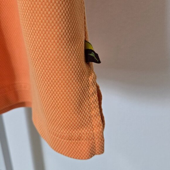 TOMMY BAHAMA GOLF Polo Shirt Men’s XL Orange Short Sleeve - Picture 3 of 8